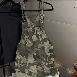 Camo Overall Dress